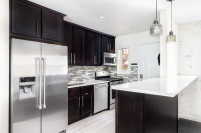 Built In Cabinetry Staining in Carmel, IN