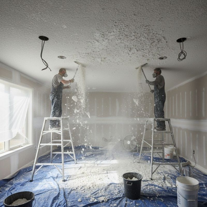 Ceiling Texture Removal